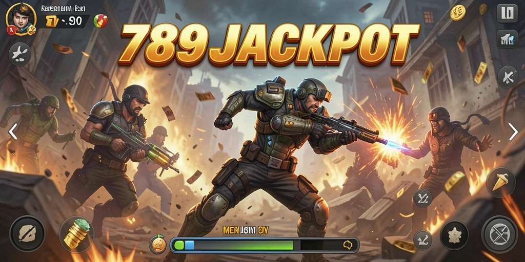 Tangkapan layar dari gameplay mendebarkan dalam 789JACKPOT.