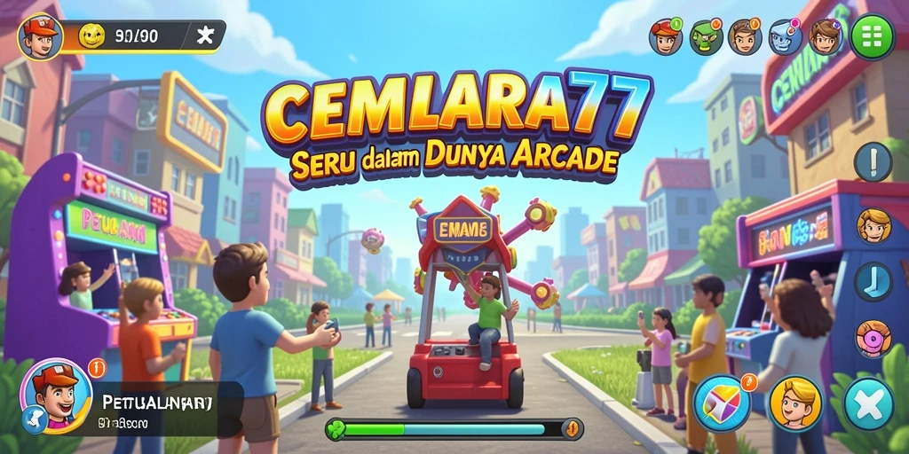 Screenshot gameplay CEMARA77 menampilkan aksi seru dan grafis menawan.