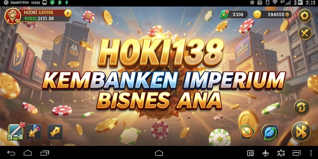 Screenshot gameplay HOKI138 menampilkan momen ketika pemain meraih kesuksesan besar dalam bisnis.