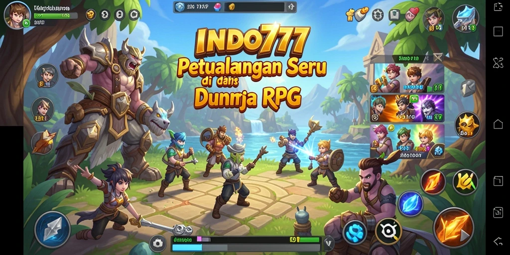 Tampilan gameplay RPG yang mengasyikkan dan penuh tantangan.
