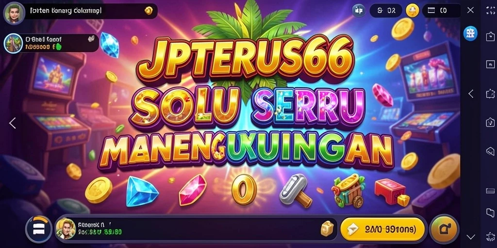 Screenshot gameplay JPTERUS66 menampilkan aksi slot yang seru dan dinamis.